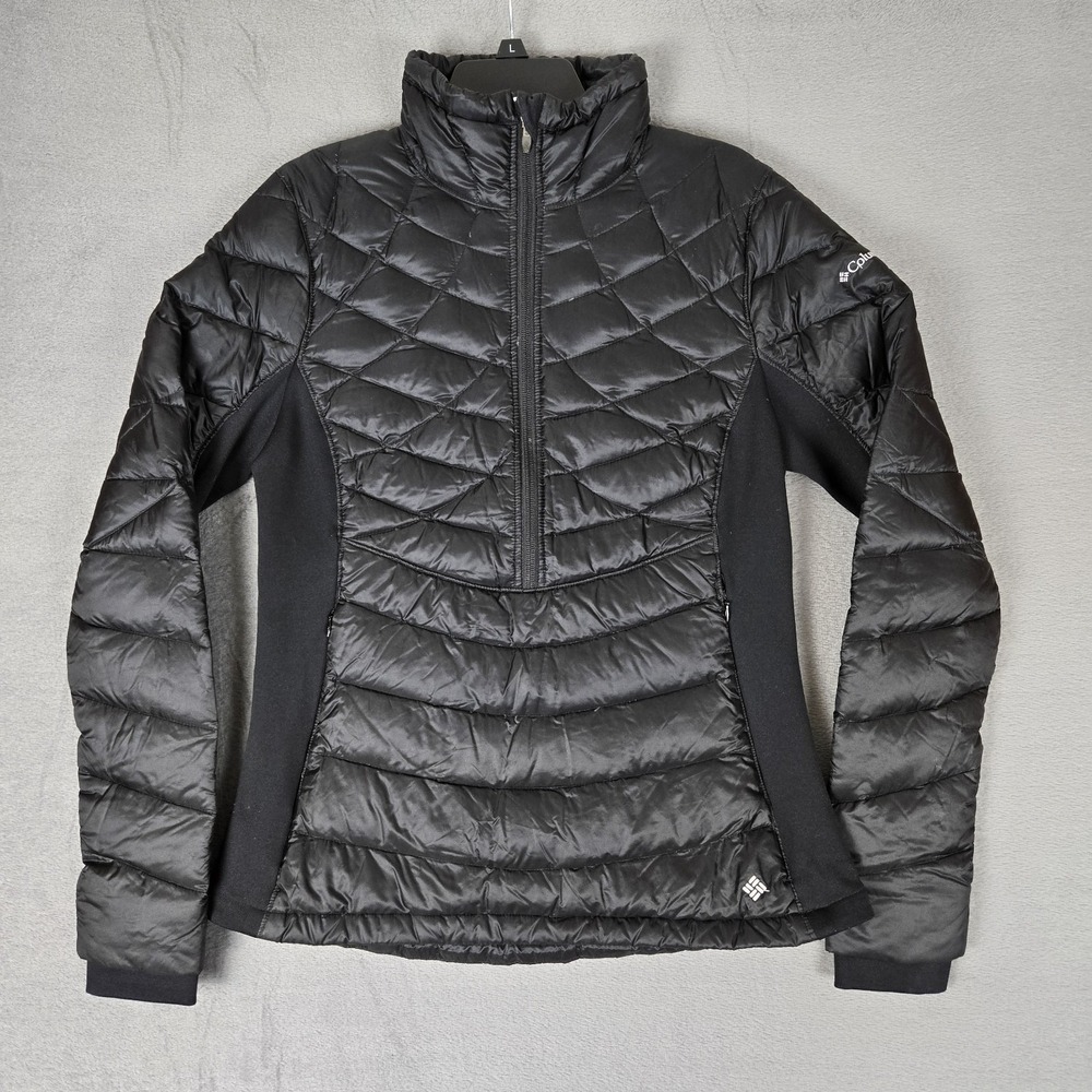 Columbia Jacket Womens M 700 Fill Omni‎ Heat Reach The Peak Down Hybrid Puffer